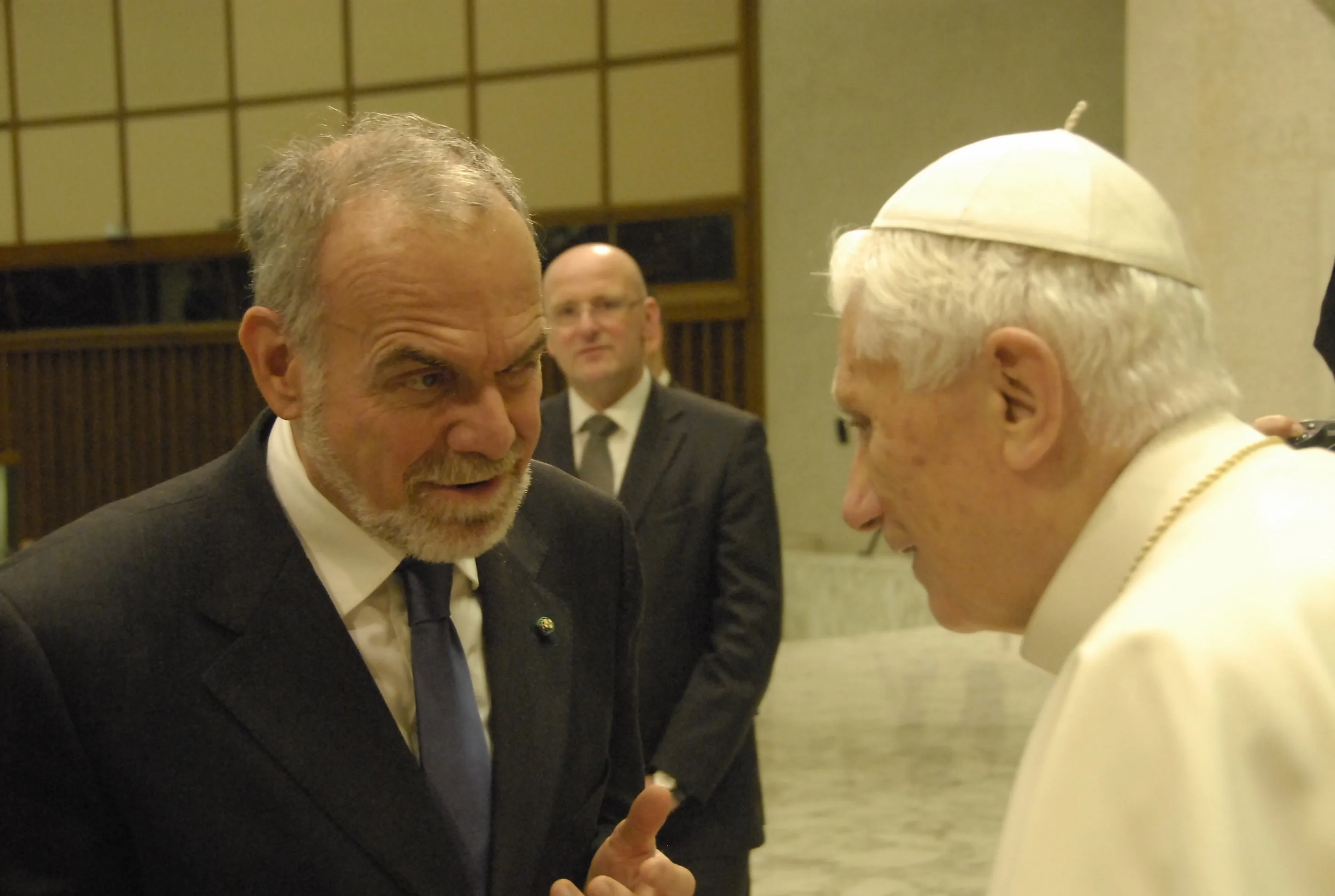 Con Papa Benedetto XVI